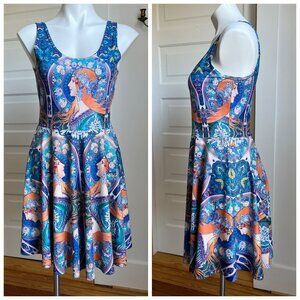 Zodiac BlackMilk scoop skater dress L